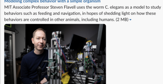 Flavell lab in MIT News